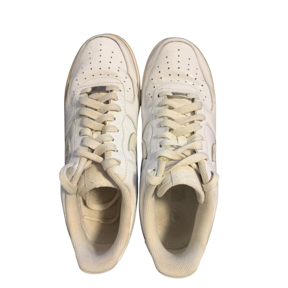 Nike Air Force 1 ‘07 Triple White Men Size 9.5 Low AF1 Sneakers White